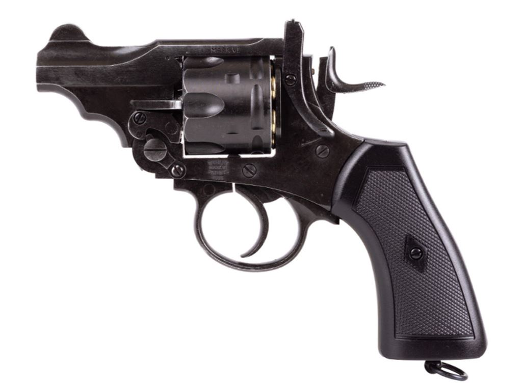 Webley & Scott MKVI CO2 Service Revolver | ReplicaAirguns.us