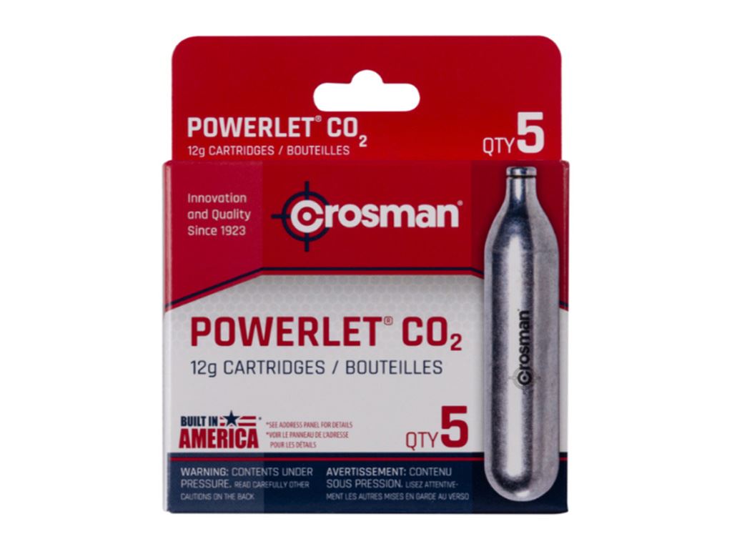 Crossman Powerlet 12 Gram CO2 Cartridges