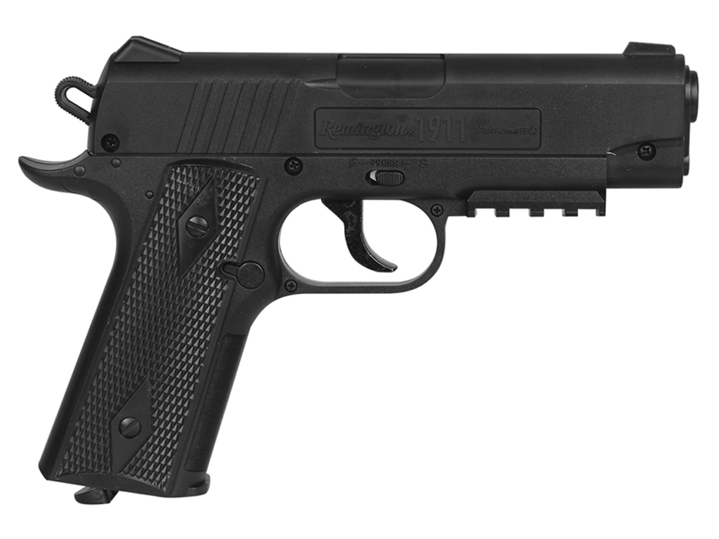 Crosman Remington 1911 Co2 Powered Semi Automatic Bb Pistol Black 1543