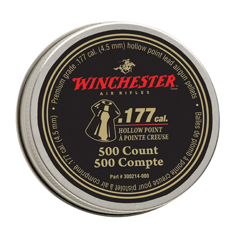 Daisy Winchester .177 Cal Hollow Point Pellets 500-Pack