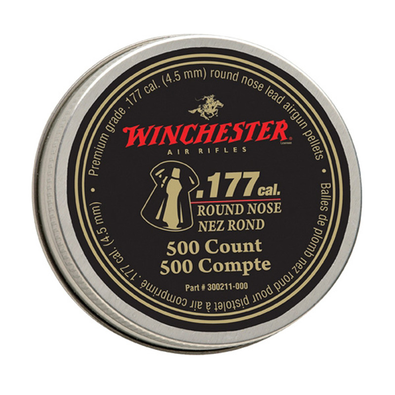 Daisy Winchester .177 Cal Round Nose Pellets 500-Pack