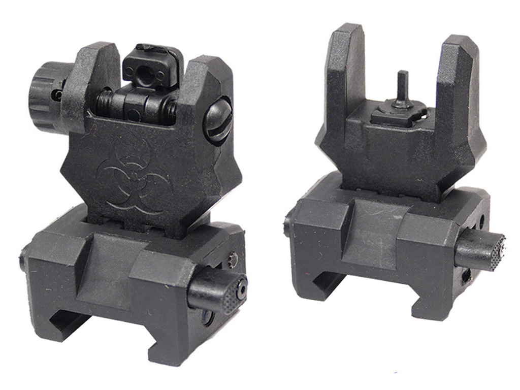 FMA Flip Up Front and Rear Sights