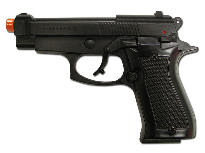 Kimar M85 Front Firing Black Blank Gun