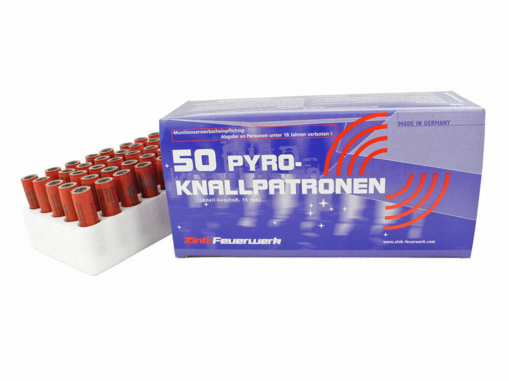 Pyrotechnic Scare Cartridges 15mm - 50ct.
