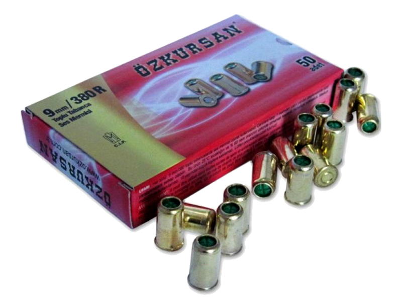 9mm Blank Ammo - 50 Rounds