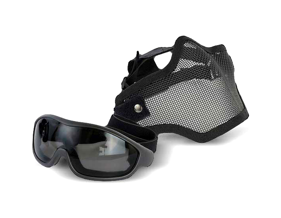 Swiss Arms Tactical Mask and Goggles 