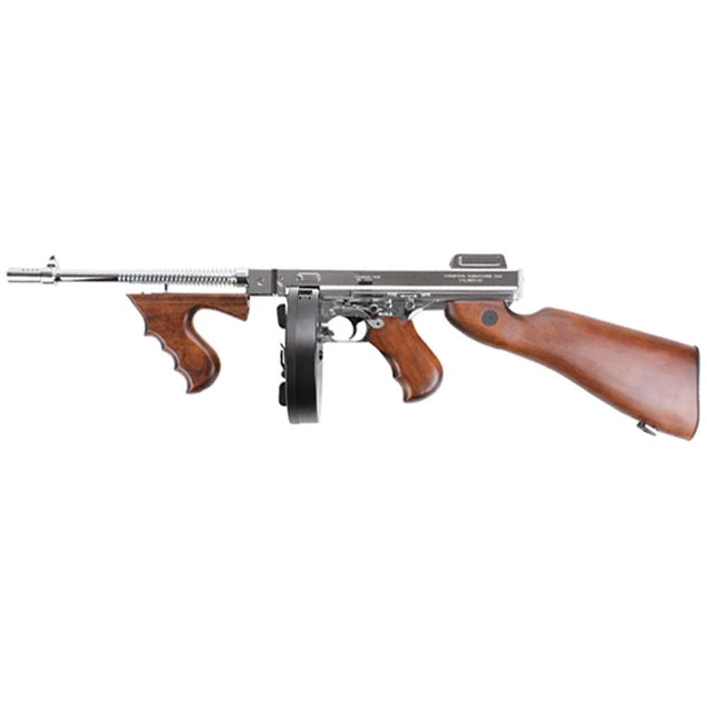 King Arms M1928 Silver Thompson HI Grade Airsoft Rifle