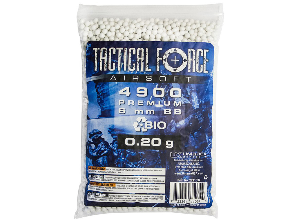 Tactical Force Biodegradable Airsoft BBs