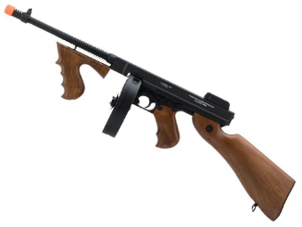 Cybergun Thompson Chicago Typewriter Electric Airsoft Rifle with Drum ...