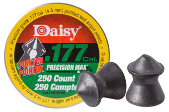 Daisy Pointed 4.5mm .177 Pellets 250-Pack