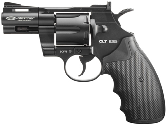 Gletcher Full Metal Compact 2.5 Inch Barrel Steel BB CO2 Revolver