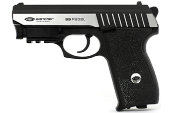 Gletcher Steel Blowback 4.5 Mm Air Pistol