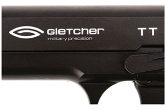 Gletcher Steel Blowback TT .177 Caliber CO2 Pistol