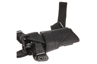 Black Drop Leg Tornado Leg Holster - Right Leg