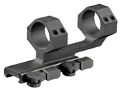 1 Inch QD Cantilever Black Anodized Scope Mount