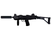 ASI Ultimate Edition Blank UZI Machine Gun - Black