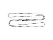 Beaded Chain Stainless Steel - 27.0