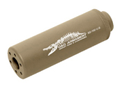 G&G SS-100 CW Desert Tan Sound Suppressor - 14mm