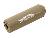 G&G SS-100 CCW Desert Tan Sound Suppressor - 14mm