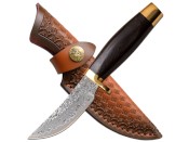 Elk Ridge Damascus Fixed Blade Knife