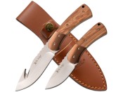 Elk Ridge Fixed Blade Knife Set of Two w/ Sheath