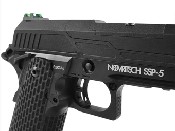 SSP5 Gas Blowback Airsoft Pistol - 4.3 inch