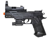 Colt MK IV Spring Airsoft gun with Laser Kit
