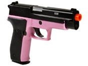 Sig Sauer P226 Pink Airsoft Spring gun with Extra Magazine