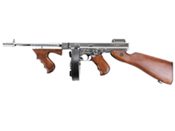 King Arms M1928 Silver Thompson HI Grade Airsoft Rifle