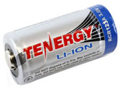 Tenergy RCR123A 3.0V 600mAh Li-Ion Rechargeable Battery - 10pack